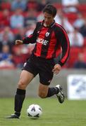 13 July 2002; Stuart Holt of Longford Town during the eircom League Premier Division match between Longford Town and Bohemians at Flancare Park in Longford. Photo by David Maher/Sportsfile