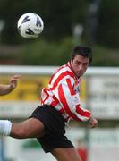 11 July 2002; Darren Kelly of Derry City during the eircom League Premier Division match between Derry City and Shamrock Rovers at the Brandywell Stadium in Derry. Photo by David Maher/Sportsfile