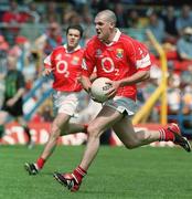 14 July 2002; Brendan Ger O'Sullivan of Cork during the Bank of Ireland Munster Senior Football Championship Final match between Cork and Tipperary at Semple Stadium in Thurles, Tipperary. Photo by Pat Murphy/Sportsfile