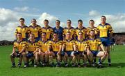 19 May 2002; The Roscommon team prior to the Bank of Ireland Connacht Senior Football Championship Quarter-Final match between Roscommon and Galway at Dr Hyde Park in Roscommon. Photo by Damien Eagers/Sportsfile