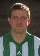 5 July 2002; Barry Ryan during a Bray Wanderers portraits session at Belfield Park in UCD, Dublin. Photo by Pat Murphy/Sportsfile