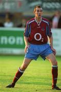 5 July 2002; Brian Kelly of Drogheda United during the eircom League Premier Division match between Drogheda United and Derry City at O2 Park in Drogheda. Photo by Damien Eagers/Sportsfile