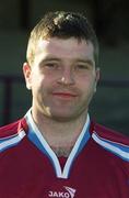 5 July 2002; Stewart Smyth during a Drogheda United squad portraits session at O2 Park in Drogheda, Louth. Photo by Damien Eagers/Sportsfile
