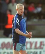 5 July 2002; Drogheda United Harry McCue manager prior to the eircom League Premier Division match between Drogheda United and Derry City at O2 Park in Drogheda. Photo by Damien Eagers/Sportsfile