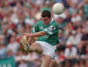 13 July 2002; Pat Ahern of Limerick during the Bank of Ireland All-Ireland Senior Football Championship Qualifier Round 3 match between Mayo and Limerick at Dr Hyde Park in Roscommon. Photo by Damien Eagers/Sportsfile