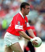 21 July 2002; Joe Kavanagh of Cork during the Bank of Ireland Munster Football Final Replay match between Cork and Tipperary at Páirc Uí Chaoimh in Cork. Photo by Brendan Moran/Sportsfile