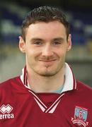 20 July 2002; David Goaldby during a Galway United squad portraits session at Century Homes Park in Monaghan. Photo by Matt Browne/Sportsfile