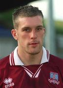 20 July 2002; Kevin Monaghan during a Galway United squad portraits session at Century Homes Park in Monaghan. Photo by Matt Browne/Sportsfile