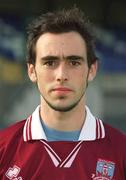 20 July 2002; Gary Grant during a Galway United squad portraits session at Century Homes Park in Monaghan. Photo by Matt Browne/Sportsfile