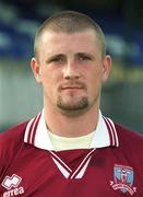 20 July 2002; Tony Folan during a Galway United squad portraits session at Century Homes Park in Monaghan. Photo by Matt Browne/Sportsfile