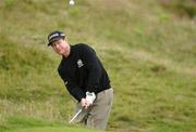 25 July 2002; Tom Watson pitches onto the 5th green during day one of the Senior British Open at Royal County Down Golf Club in Newcastle, Down. Photo by Matt Browne/Sportsfile
