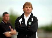 25 July 2002; Shamrock Rovers manager Liam Buckley during the FAI Carlsberg Senior Cup Second Round match between Dundalk and Shamrock Rovers at Oriel Park in Dundalk. Photo by David Maher/Sportsfile
