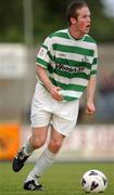 25 July 2002; Graham O'Keeffe of Shamrock Rovers during the FAI Carlsberg Senior Cup Second Round match between Dundalk and Shamrock Rovers at Oriel Park in Dundalk. Photo by David Maher/Sportsfile