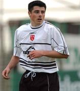 25 July 2002; Robbie Brunton of Dundalk during the FAI Carlsberg Senior Cup Second Round match between Dundalk and Shamrock Rovers at Oriel Park in Dundalk. Photo by David Maher/Sportsfile