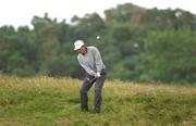 27 July 2002; Noboru Sugai pitches from the rough onto the 16th green during day three of the Senior British Open at Royal County Down Golf Club in Newcastle, Down. Photo by Matt Browne/Sportsfile