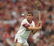 28 July 2002; Michael Crimmins of Galway during the Guinness All-Ireland Senior Hurling Championship Quarter-Final match between Clare and Galway at Croke Park. Photo by Ray McManus/Sportsfile