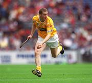 28 July 2002; Paddy Richmond of Antrim during the All-Ireland Senior Hurling Championship Quarter-Final match between Antrim and Tipperary at Croke Park in Dublin. Photo by Ray McManus/Sportsfile