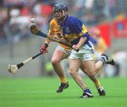28 July 2002; Paul Kelly of Tipperary during the All-Ireland Senior Hurling Championship Quarter-Final match between Antrim and Tipperary at Croke Park in Dublin. Photo by Aoife Rice/Sportsfile