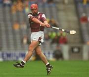 28 July 2002; Alan Kerins of Galway during the Guinness All-Ireland Senior Hurling Championship Quarter-Final match between Clare and Galway at Croke Park. Photo by Ray McManus/Sportsfile