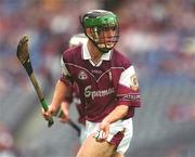 28 July 2002; Kenneth Burke of Galway during the All-Ireland Minor Hurling Championship Quarter-Final match between Cork and Galway at Croke Park in Dublin. Photo by Ray McManus/Sportsfile