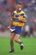 28 July 2002; John Reddan of Clare during the Guinness All-Ireland Senior Hurling Championship Quarter-Final match between Clare and Galway at Croke Park. Photo by Ray McManus/Sportsfile