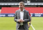 19 July 2017; Dundalk manager, Stephen Kenny, ahead of the match against Rosenborg in the UEFA Champions League Second Qualifying Round Second Leg match between Rosenborg and Dundalk at the Lerkendal Stadion in Trondheim, Norway. Photo by Andrew Budd/Sportsfile
