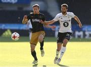 19 July 2017; David McMillan of Dundalk in action against Jørgen Skjelvik of Rosenborg during the UEFA Champions League Second Qualifying Round Second Leg match between Rosenborg and Dundalk at the Lerkendal Stadion in Trondheim, Norway. Photo by Andrew Budd/Sportsfile