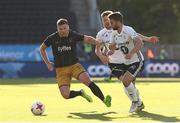 19 July 2017; Patrick McEleney of Dundalk in action against Jørgen Skjelvik of Rosenborg during the UEFA Champions League Second Qualifying Round Second Leg match between Rosenborg and Dundalk at the Lerkendal Stadion in Trondheim, Norway. Photo by Andrew Budd/Sportsfile