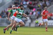 19 July 2017; Jack Walsh of Valley Rovers in action against David Walsh of Blarney during the Cork County Premier Intermediate Championship match between Blarney and Valley Rovers at Páirc Ui Chaoimh in Co. Cork. Photo by Eóin Noonan/Sportsfile
