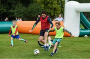 20 July 2017; Former Republic of Ireland player Keith Andrews in action at an FAI Festival of Football at Kilkenny Castle in Kilkenny. Photo by Matt Browne/Sportsfile