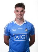19 July 2017; Eric Lowndes of Dublin. Dublin Football Squad Portraits 2017 at Parnell Park in Dublin. Photo by Ray McManus/Sportsfile