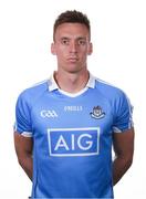19 July 2017; Mark Schutte of Dublin. Dublin Football Squad Portraits 2017 at Parnell Park in Dublin. Photo by Ray McManus/Sportsfile