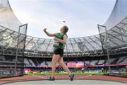 20 July 2017; Noelle Lenihan of Ireland competing in the Women's Discus, F38 during the 2017 Para Athletics World Championships at the Olympic Stadium in London. Photo by Luc Percival/Sportsfile