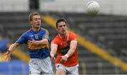 15 July 2017; Brian Fox of Tipperary in action against Ciaran O’Hanlon of Armagh during the GAA Football All-Ireland Senior Championship Round 3B match between Tipperary and Armagh at Semple Stadium in Thurles, Co Tipperary. Photo by Ray McManus/Sportsfile