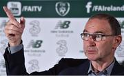 21 July 2017; Republic of Ireland manager Martin O'Neill in attendance at the FAI Cup Draw & Press Conference at the Springhill Court Conference, Leisure and Spa Hotel in Kilkenny. Photo by Matt Browne/Sportsfile