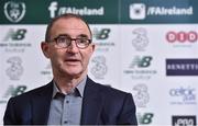 21 July 2017; Republic of Ireland manager Martin O'Neill in attendance at the FAI Cup Draw & Press Conference at Springhill Court Conference, Leisure and Spa Hotel in Kilkenny. Photo by Matt Browne/Sportsfile
