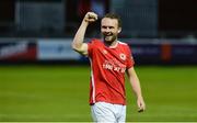21 July 2017; Conan Byrne of St Patrick's Athletic celebrates after the SSE Airtricity League Premier Division match between St Patrick's Athletic and Bray Wanderers at Richmond Park in Dublin. Photo by Piaras Ó Mídheach/Sportsfile