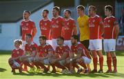 21 July 2017; The St Patrick's Athletic team stand for a team picture before the SSE Airtricity League Premier Division match between St Patrick's Athletic and Bray Wanderers at Richmond Park in Dublin. Photo by Piaras Ó Mídheach/Sportsfile