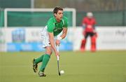 17 March 2012; John Jermyn, Ireland. Men’s 2012 Olympic Qualifying Tournament, Ireland v Malaysia, National Hockey Stadium, UCD, Belfield, Dublin. Picture credit: Barry Cregg / SPORTSFILE