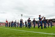 9 July 2017; The Artane School of Music Band lead the parade before the Munster GAA Hurling Senior Championship Final match between Clare and Cork at Semple Stadium in Thurles, Co Tipperary. Photo by Piaras Ó Mídheach/Sportsfile