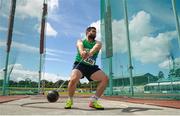 22 July 2017; John Dwyer of Templemore AC, Co, Tipperary, competing in the Mens Hammer during the Irish Life Health National Senior Track & Field Championships – Day 1 at Morton Stadium in Santry, Co. Dublin. Photo by Sam Barnes/Sportsfile