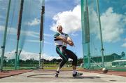 22 July 2017; Ryan McCullough of Donore Harriers AC, Co Dublin, competing in the Mens Hammer during the Irish Life Health National Senior Track & Field Championships – Day 1 at Morton Stadium in Santry, Co. Dublin. Photo by Sam Barnes/Sportsfile