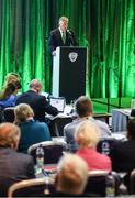 22 July 2017; FAI Chief Executive John Delaney at the FAI Annual General Meeting at the Hotel Kilkenny in Kilkenny. Photo by Ramsey Cardy/Sportsfile