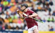 22 July 2017; Enda Fahey of Galway celebrates scoring a goal, in the 54th minute, during the Electric Ireland GAA Hurling All-Ireland Minor Championship Quarter-Final between Clare and Galway at Páirc Uí Chaoimh in  Cork. Photo by Ray McManus/Sportsfile