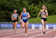 22 July 2017; Catherine McManus of Dublin City Harriers AC, Co. Dublin, second left, and Cliodhna Manning of Kilkenny City Harriers, Co. Kilkenny, competing in the Women's 200m during the Irish Life Health National Senior Track & Field Championships – Day 1 at Morton Stadium in Santry, Co. Dublin. Photo by Sam Barnes/Sportsfile