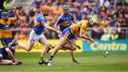 22 July 2017; Aaron Cunningham of Clare scores his side's second goal during the GAA Hurling All-Ireland Senior Championship Quarter-Final match between Clare and Tipperary at Páirc Uí Chaoimh in Cork. Photo by Stephen McCarthy/Sportsfile