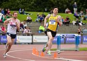 22 July 2017; Mark English of UCD AC, Co Dublin, right, competing in the Men's 800m during the Irish Life Health National Senior Track & Field Championships – Day 1 at Morton Stadium in Santry, Co. Dublin. Photo by Sam Barnes/Sportsfile