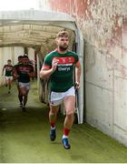 22 July 2017; Aidan O'Shea of Mayo makes his way to the pitch before the GAA Football All-Ireland Senior Championship Round 4A match between Cork and Mayo at Gaelic Grounds in Co. Limerick. Photo by Piaras Ó Mídheach/Sportsfile