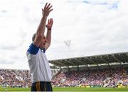 22 July 2017; Tipperary manager Michael Ryan reacts during the closing stages of the GAA Hurling All-Ireland Senior Championship Quarter-Final match between Clare and Tipperary at Páirc Uí Chaoimh in Cork. Photo by Stephen McCarthy/Sportsfile
