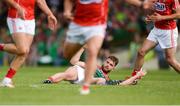 22 July 2017; Aidan O'Shea of Mayo looks on after being fouled during the GAA Football All-Ireland Senior Championship Round 4A match between Cork and Mayo at Gaelic Grounds in Co. Limerick. Photo by Piaras Ó Mídheach/Sportsfile